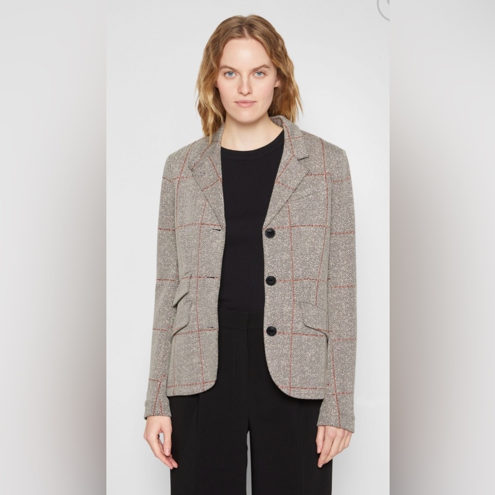 Rag & Bone Check Viscose Slade Blazer Size2